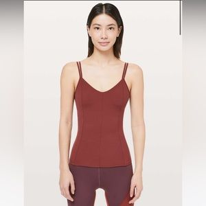 Lululemon Hugged & Held Tank Workout Activewear Top in Savannah Size 10